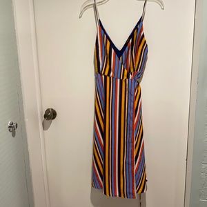 Forever21 colorful wrap dress. SZ M
